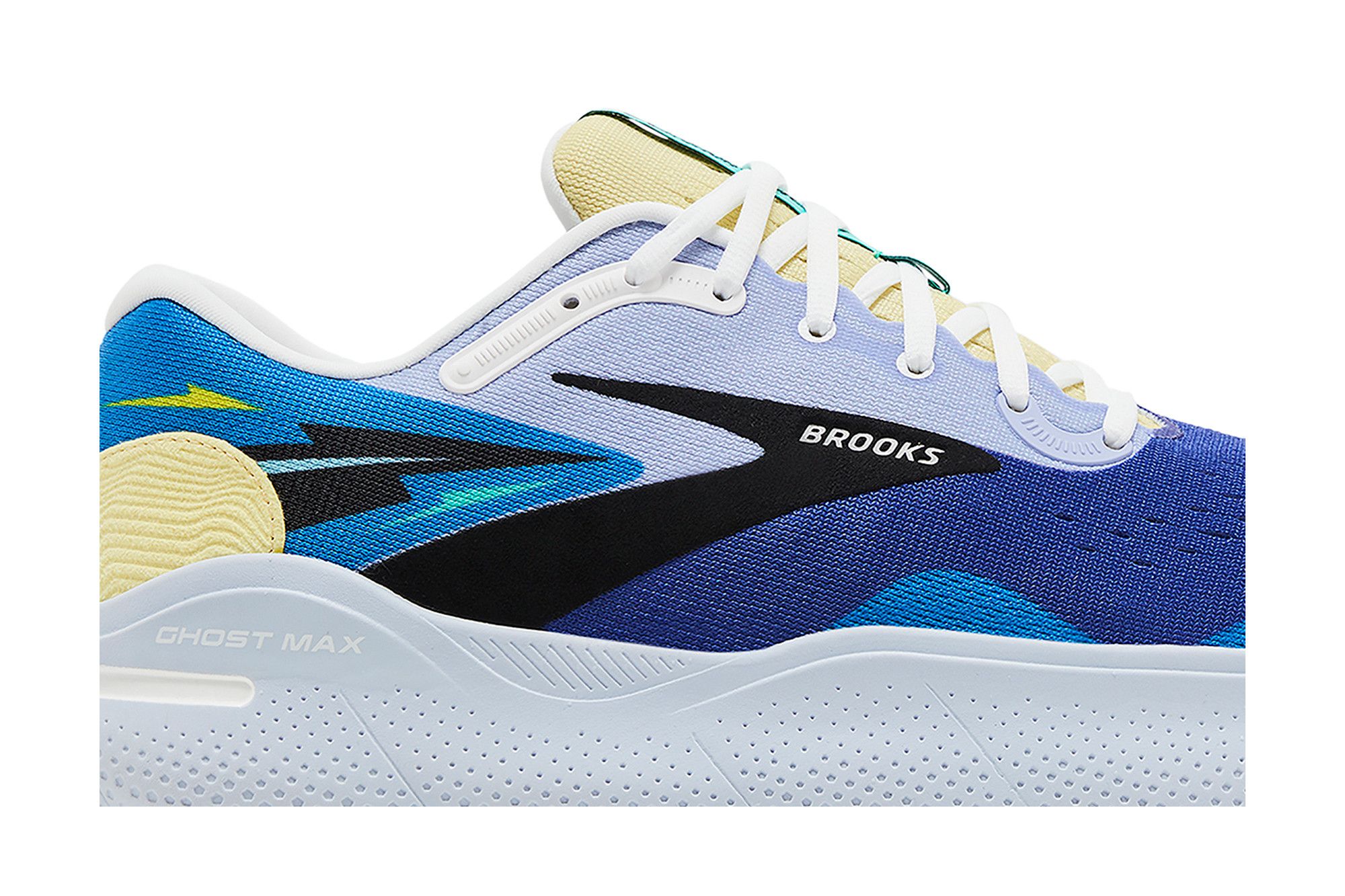 Lookbook Brooks Ghost Max 'Blue Yellow' 110406-1D-478