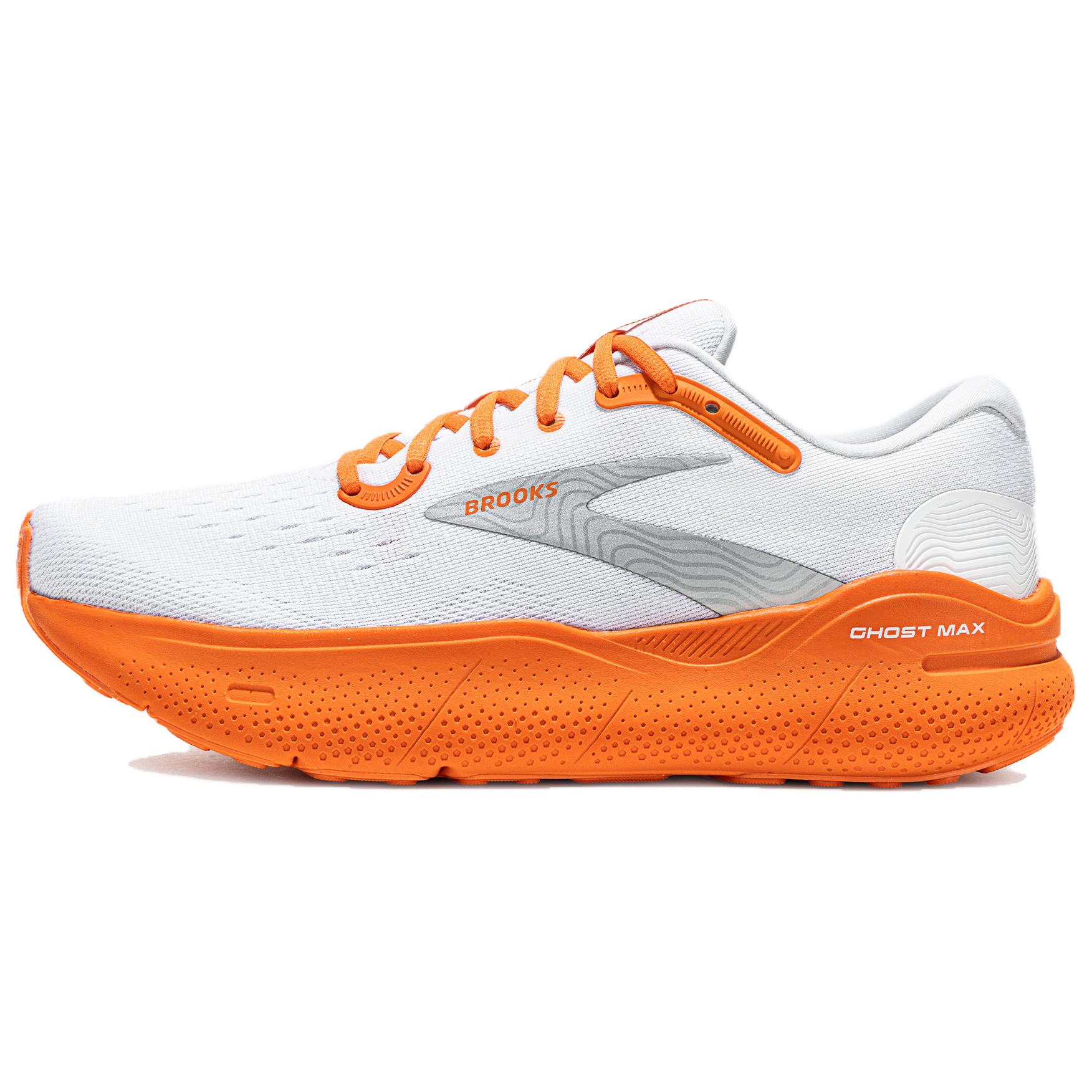 Brooks Ghost Max 'White Orange' 110406-1D-189