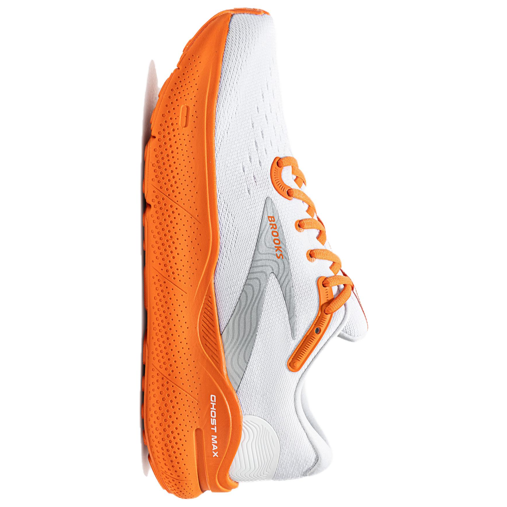 Shop Brooks Ghost Max 'Blanco Naranja' 110406-1D-189