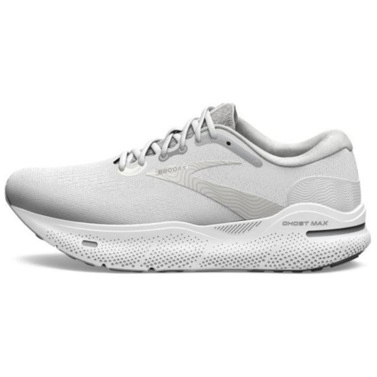 Brooks Ghost Max 'White Oyster Metallic Silver' 110406-1D-124
