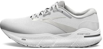 Brooks Ghost Max 'White Oyster Metallic Silver' 110406-1D-124 Brooks Ghost Max 'White Oyster Metallic Silver' 110406-1D-124