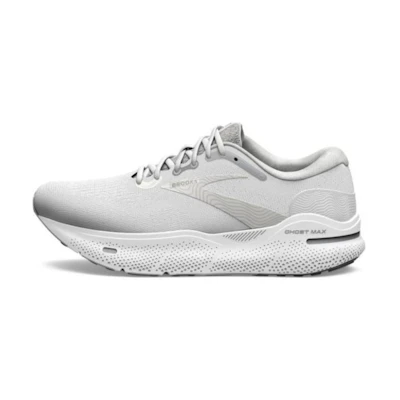 Brooks Ghost Max 'White Oyster Metallic Silver'