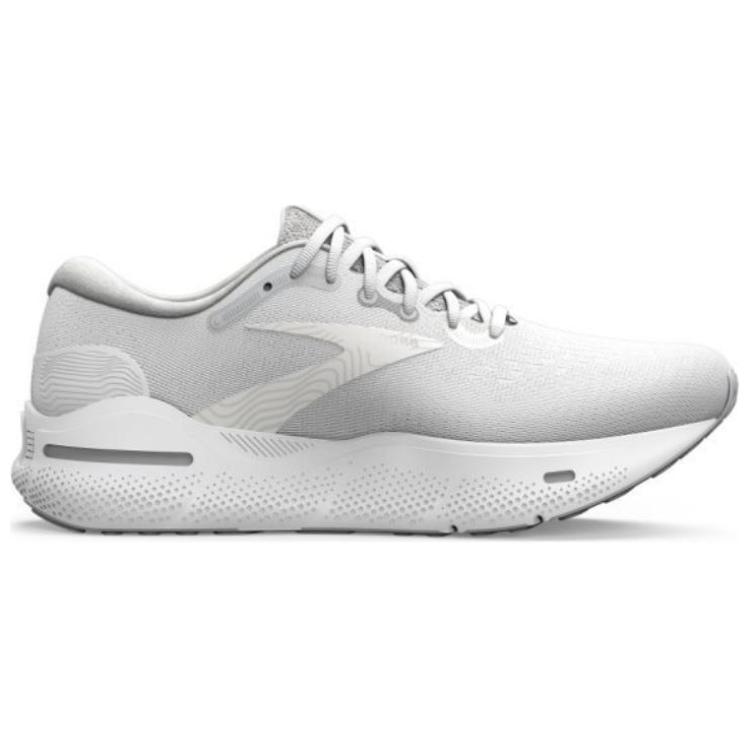 Order Brooks Ghost Max 'Putih Oyster Perak Metalik' 110406-1D-124