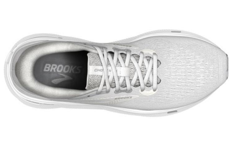 Lookbook Brooks Ghost Max 'Putih Oyster Perak Metalik' 110406-1D-124