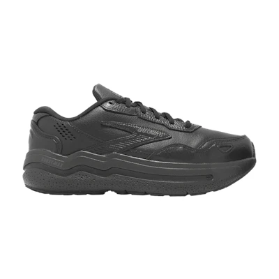 Brooks Ghost Max Leather 2E Wide 'Triple Black'