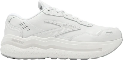 Brooks Ghost Max Leather 2E Wide 'Triple White' 110443-2E-142 Brooks Ghost Max Leather 2E Wide 'Triple White' 110443-2E-142