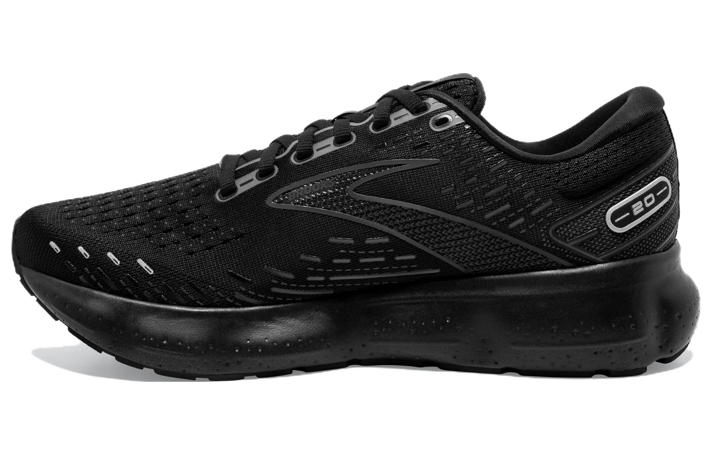 Brooks Glycerin 20 2E Wide 'Black' 110382-2E-020