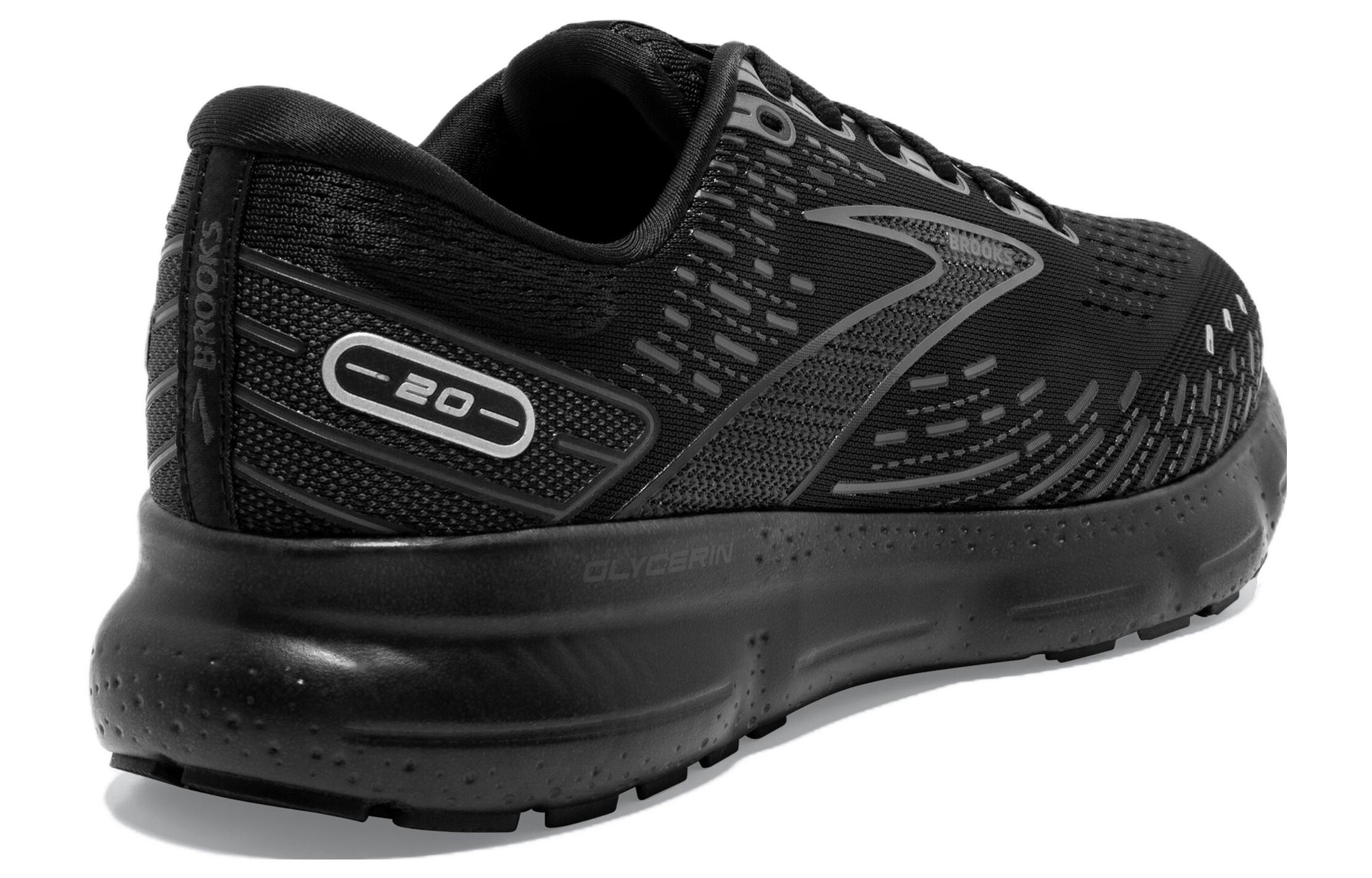 Purchase Brooks Glycerin 20 2E 宽版‘黑色’ 110382-2E-020