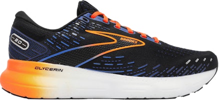 Brooks Glycerin 20 2E Wide 'Hitam Biru Klasik Oranye' 110382-2E-035 Buy Brooks Glycerin 20 2E Wide 'Hitam Biru Klasik Oranye' 110382-2E-035