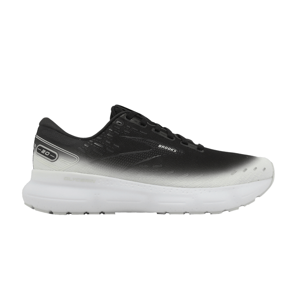 Brooks Glycerin 20 'Black White Fade' 110382-1D-075