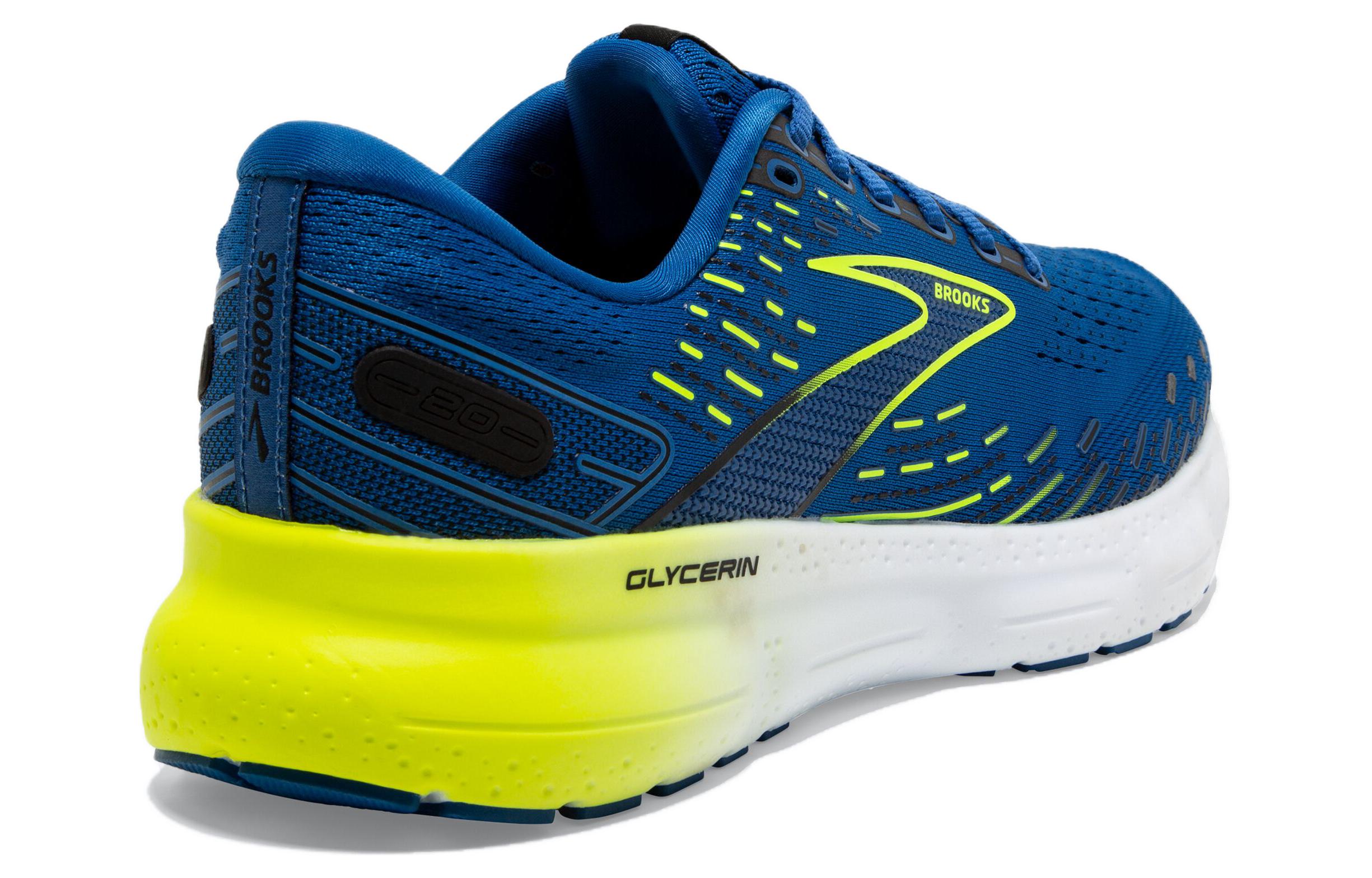 Shop Brooks Glycerin 20 'Azul Amarillo' 110382-482