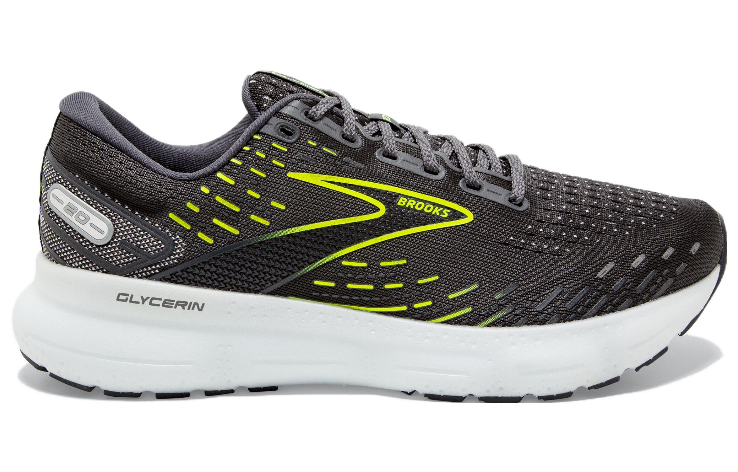 Order Brooks Glycerin 20 'Ebony Nightlife' Lelaki Wanita Kasut Larian 110382-1D-047