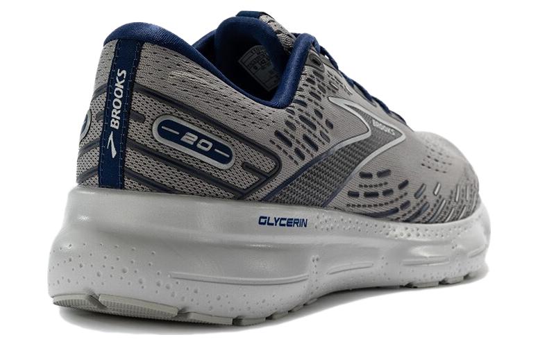 Lookbook ブルックス グリセリン 20 グレーブルー 110382-070