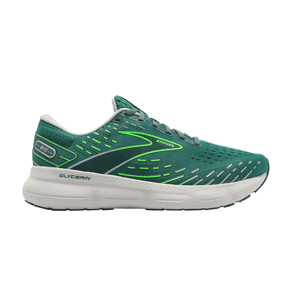 Brooks Glycerin 20 'Kayaking Green Gecko' 110382-1D-386