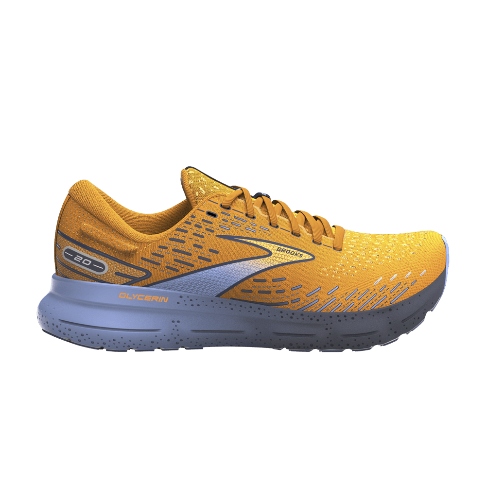 Brooks Glycerin 20 'Orange Blue' 110382-1D-859