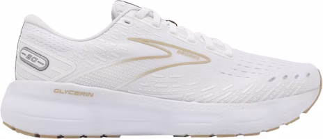 Brooks Glycerin 20 'White Khaki' 110382-1D-122 Brooks Glycerin 20 'White Khaki' 110382-1D-122