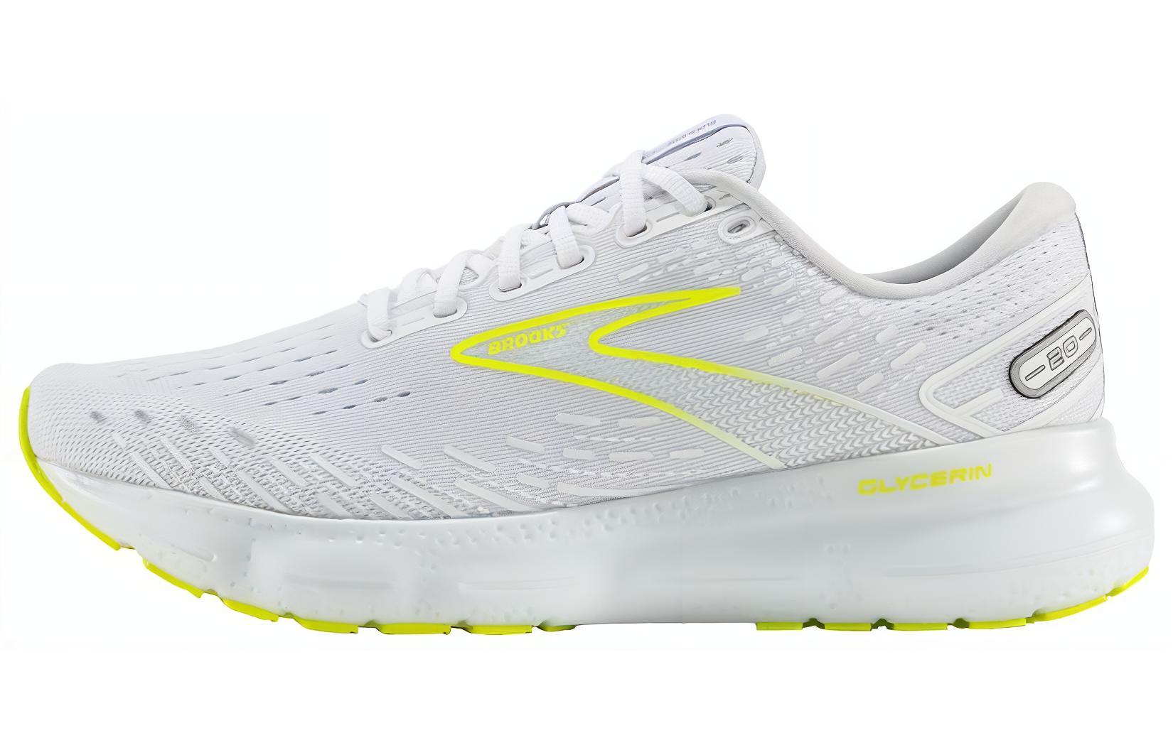 Brooks Glycerin 20 'White Yellow' 110382-135