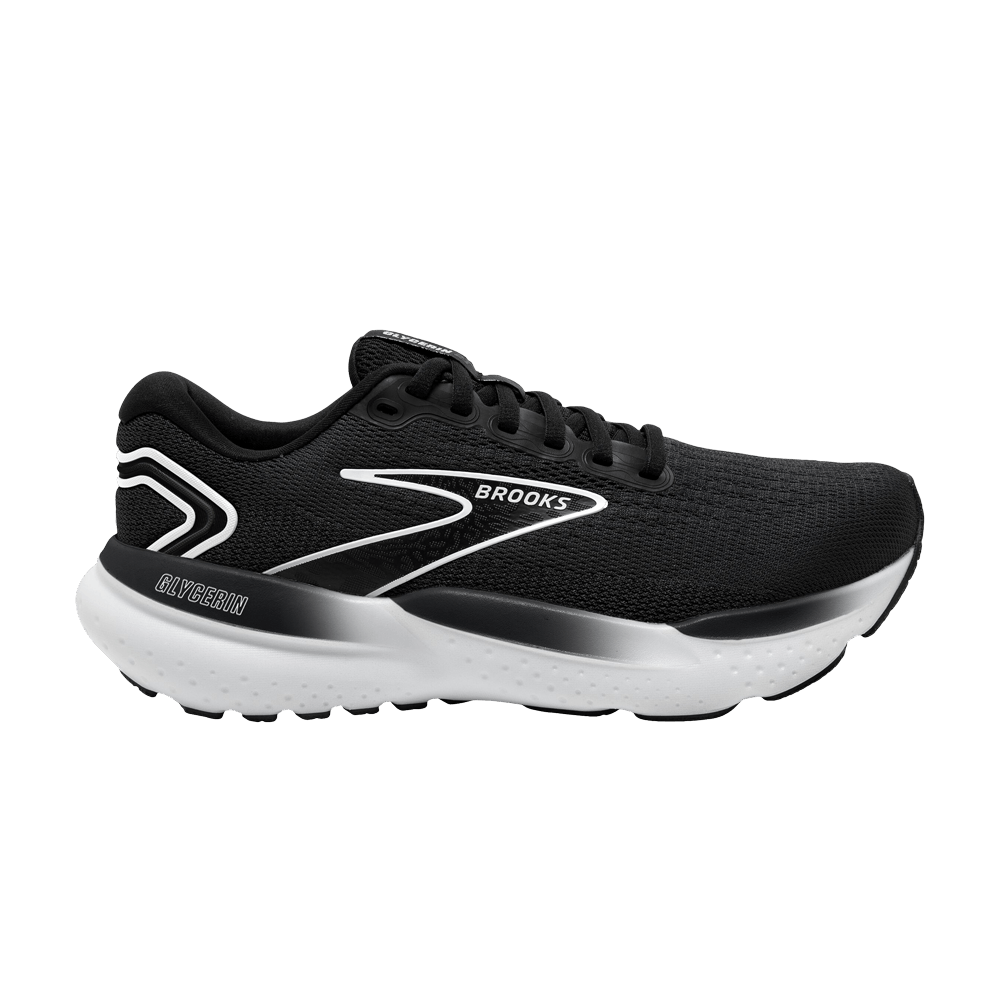 Brooks Glycerin 21 2E Wide 'Black Grey White ' 110419-2E-090