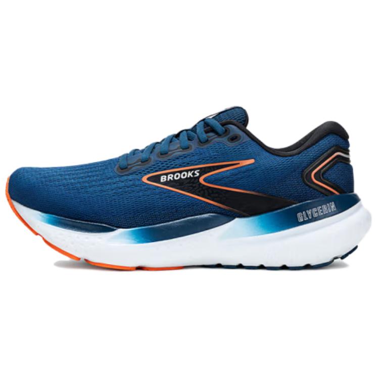 Brooks Glycerin 21 2E Wide 'Blue Opal Nasturtium' 110419-2E-474