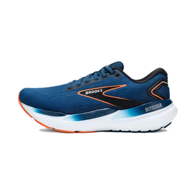 Brooks Glycerin 21 2E Wide 'Blue Opal Nasturtium'
