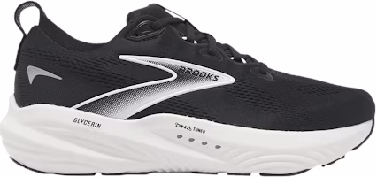 Brooks Glycerin 22 2E Wide 'Black Grey White' 110445-2E-090 Brooks Glycerin 22 2E Wide 'Black Grey White' 110445-2E-090