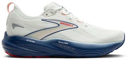 Brooks Glycerin 22 Grey Navy Peony Fiery Red 110445-1D-404 Brooks Glycerin 22 Grey Navy Peony Fiery Red 110445-1D-404