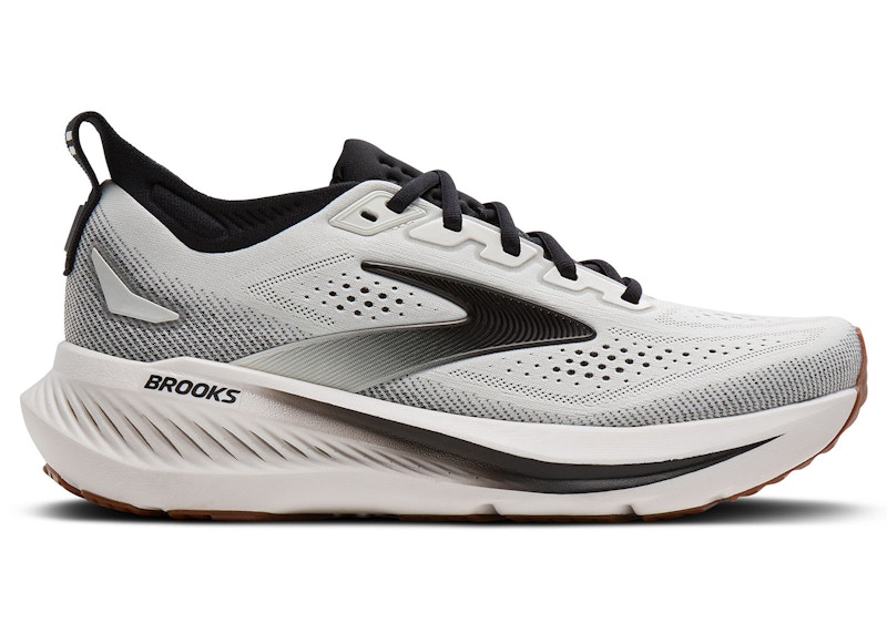 Brooks Glycerin 23 White Black Gum 110476-1D-187