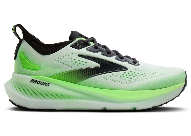Brooks Glycerin 23 White Phantom Green Gecko 110476-1D-154