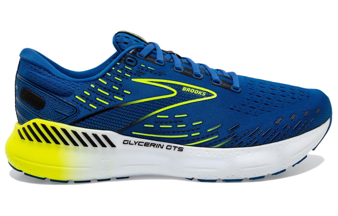 Order Brooks Glycerin GTS 20 'Azul Amarillo' zapatillas running. 110383-482