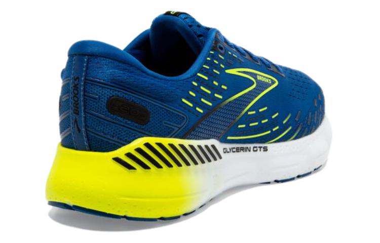 Shop Brooks Glycerin GTS 20 'Azul Amarillo' zapatillas running. 110383-482