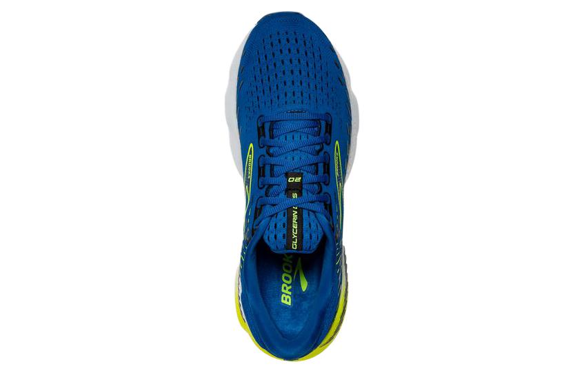 Purchase Brooks Glycerin GTS 20 'Azul Amarillo' zapatillas running. 110383-482