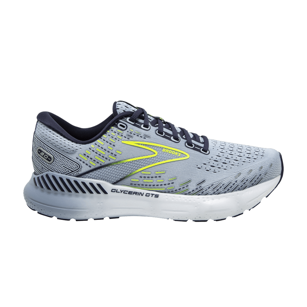 Women Brooks Glycerin GTS 20 Light Blue Nightlife 120370 1B 416   Brooks Glycerin Gts 20  Light Blue Nightlife   Wmn 0 4870 