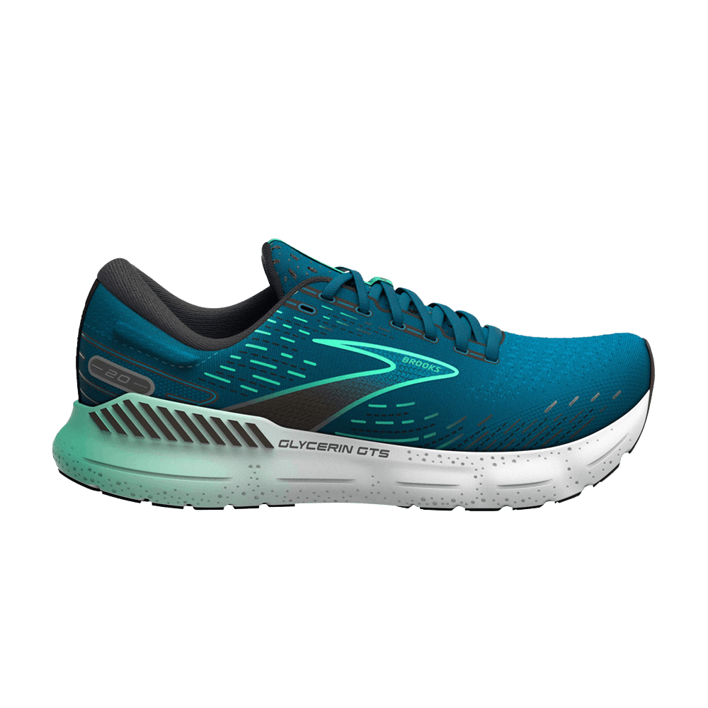 Brooks Glycerin GTS 20 'Moroccan Blue Spring Bud' 110383‑1D‑439 ...