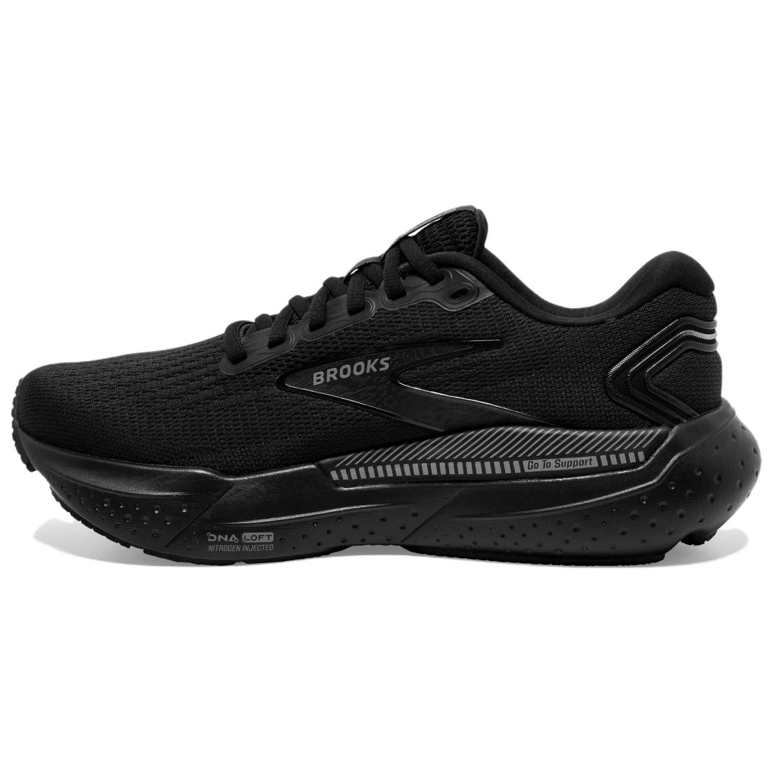 Brooks Glycerin GTS 21 2E Wide 'Black Ebony' 110420-2E-020