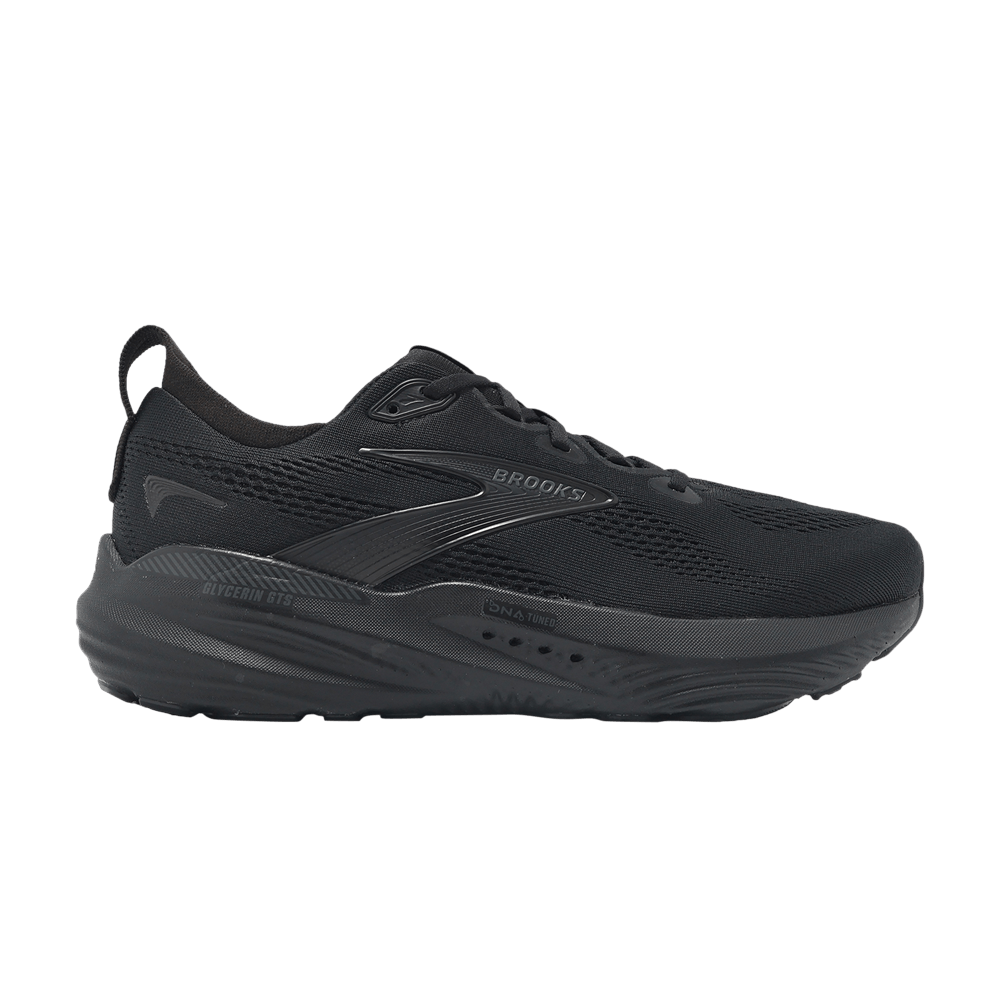 Brooks Glycerin GTS 22 2E Wide 'Black Ebony' 110446-2E-020