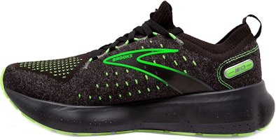 Brooks Glycerin StealthFit 20 'Black Green Gecko' 110384-1D-092 Brooks Glycerin StealthFit 20 'Black Green Gecko' 110384-1D-092