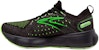 Brooks Glycerin StealthFit 20 'Hitam Hijau Gecko' 110384-1D-092