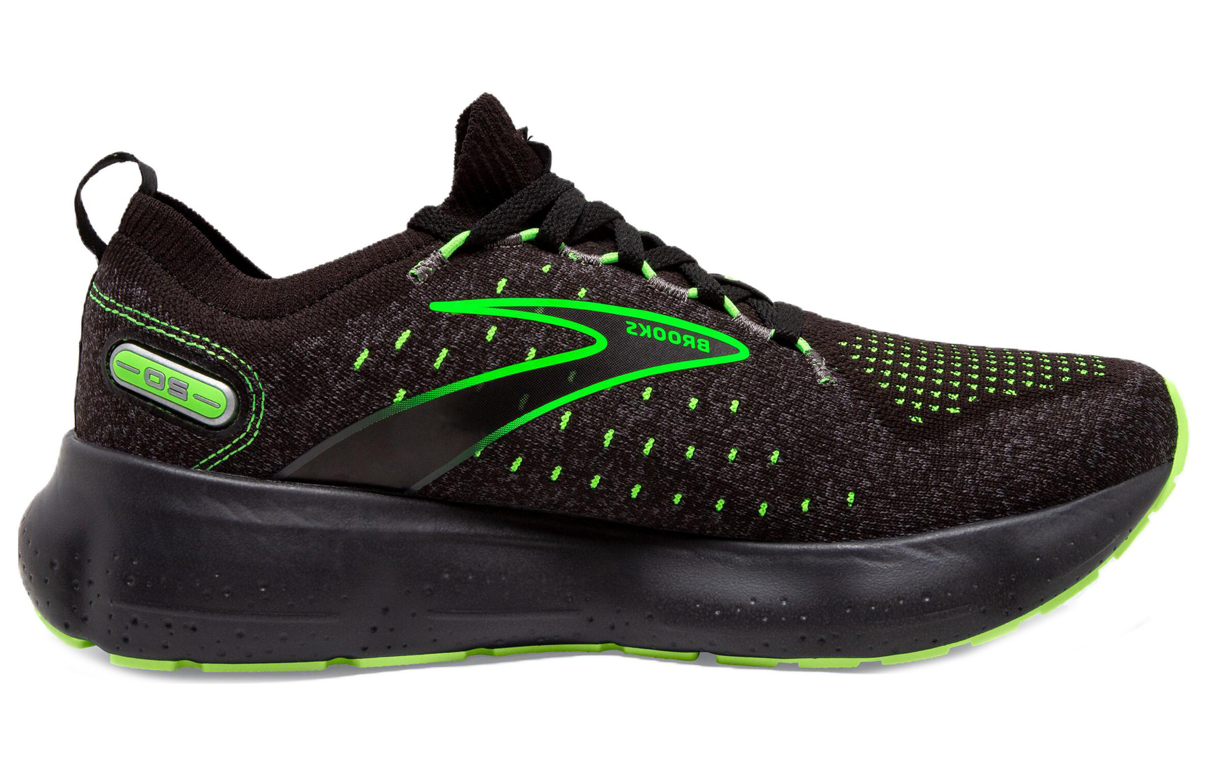 Order Brooks Glycerin StealthFit 20 'Black Green Gecko' 110384-1D-092