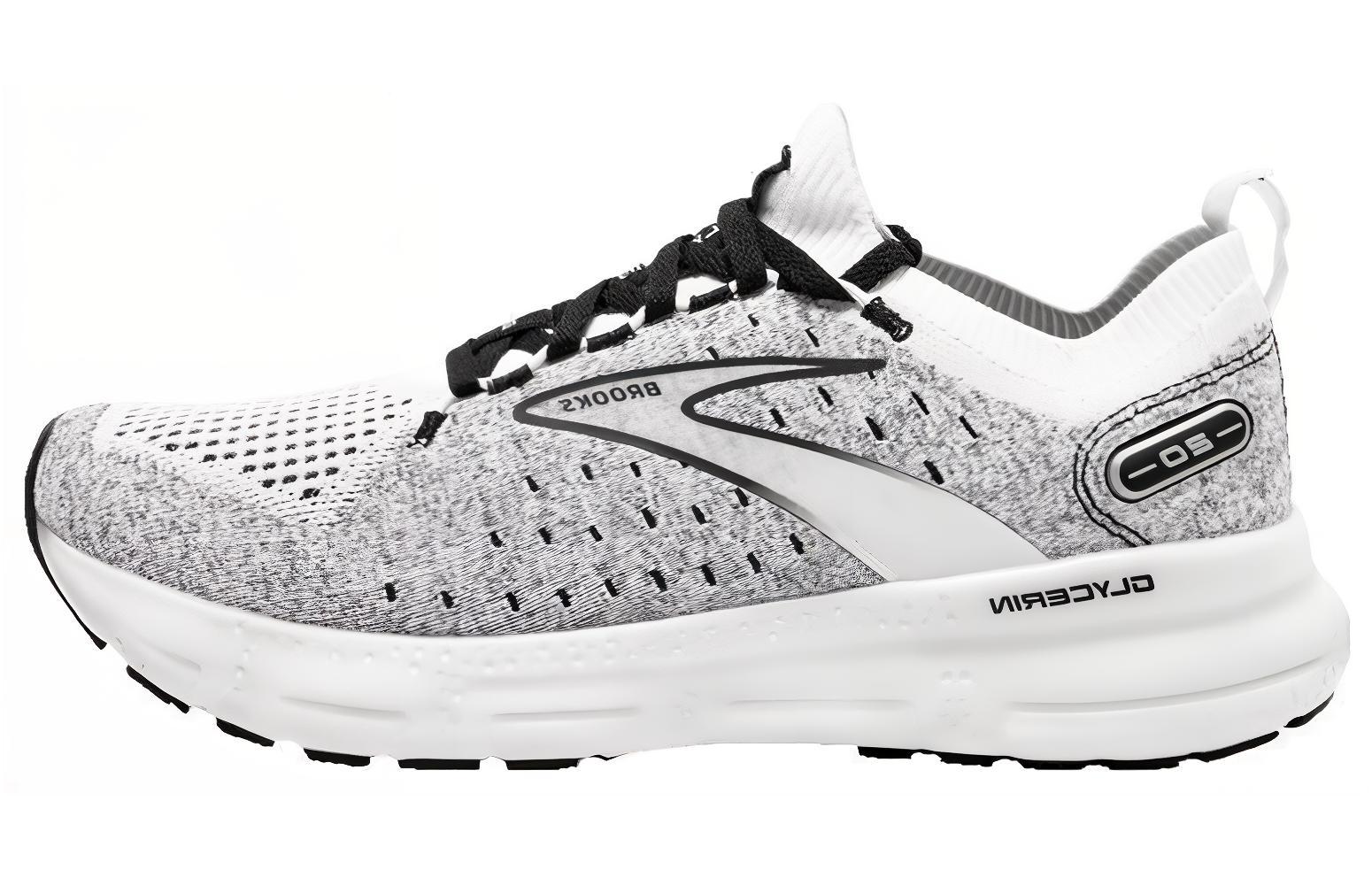 Brooks Glycerin StealthFit 20 'White Grey' 110384-1D-135