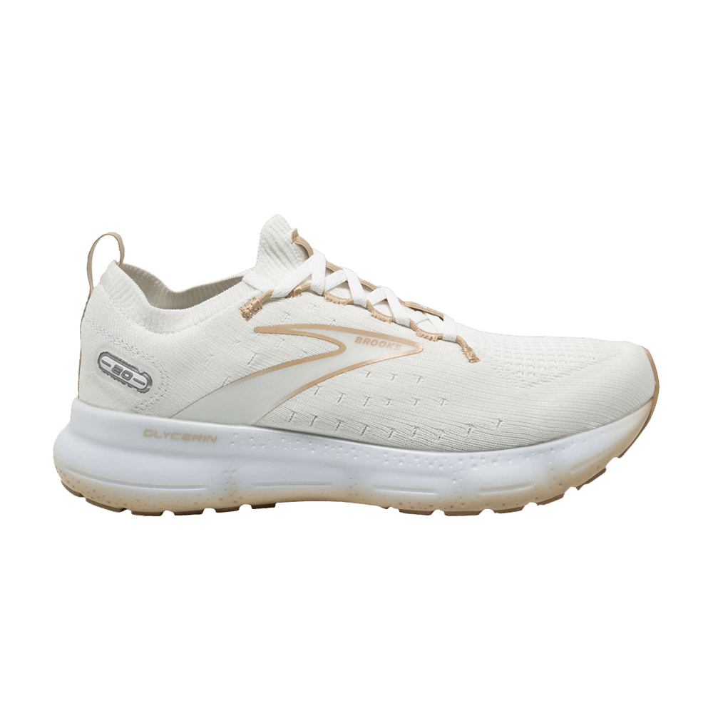 Brooks Glycerin StealthFit 20 'White Khaki' 110384-1D-122