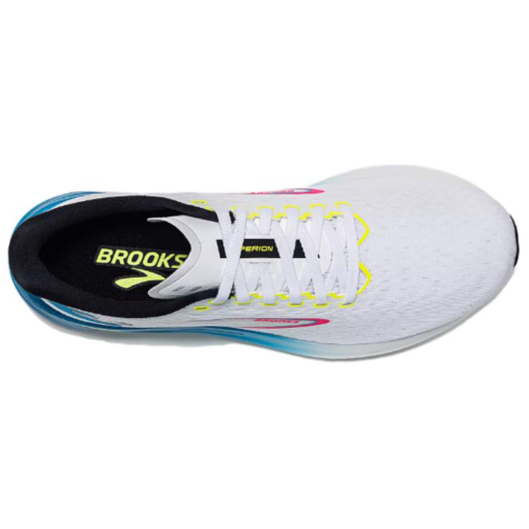 Lookbook ブルックス ハイペリオン 白青ピンク 110407-1D-120