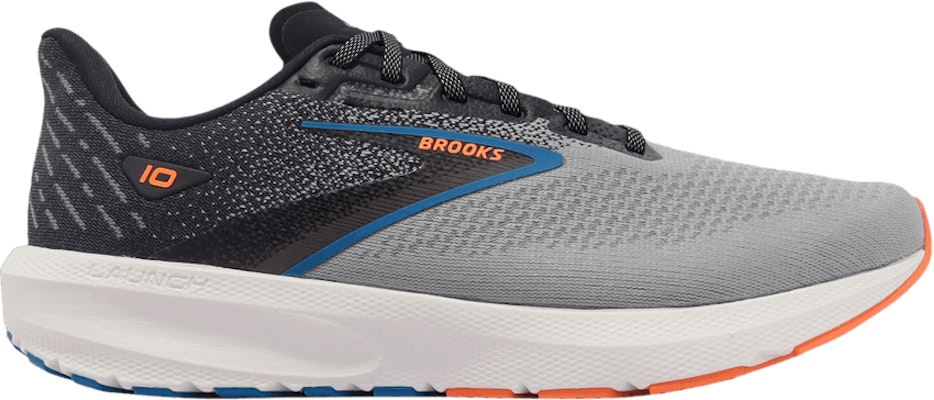 Buy Brooks Launch 10 2E Wide Black Grey Orange 110409 2E 019 Novelship
