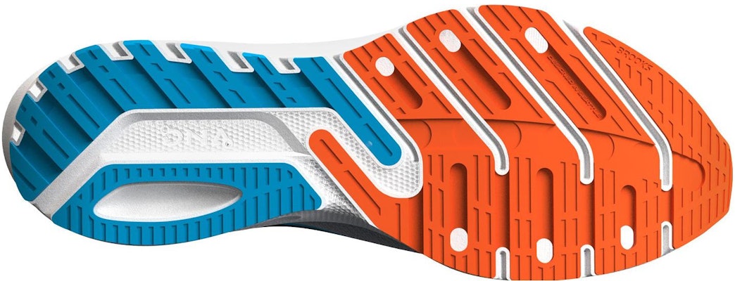 Brooks Launch 10 2E Wide 'Black Grey Orange' 110409-2E-019 Shop Brooks Launch 10 2E Wide 'Black Grey Orange' 110409-2E-019