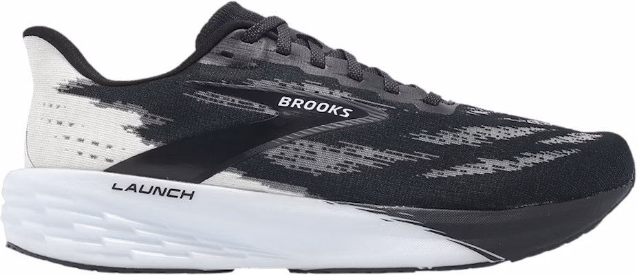 Brooks Launch 11 2E Wide 'Black White' 110450-2E-087 Buy Brooks Launch 11 2E Wide 'Black White' 110450-2E-087