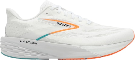 Brooks Launch 11 'White Oyster Orange' 110450-1D-153 Brooks Launch 11 'White Oyster Orange' 110450-1D-153