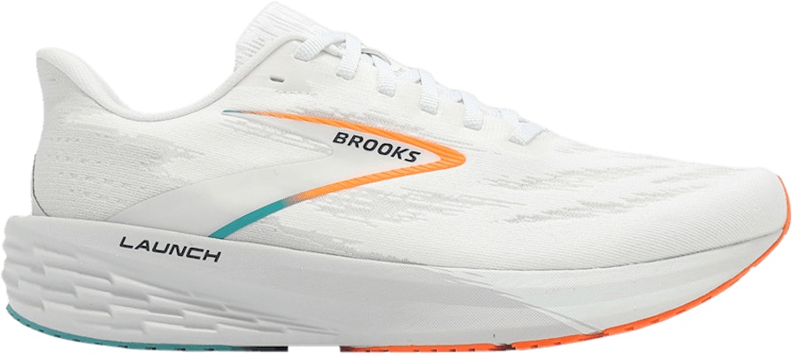 Brooks Launch 11 'White Oyster Orange' 110450-1D-153 Buy Brooks Launch 11 'White Oyster Orange' 110450-1D-153