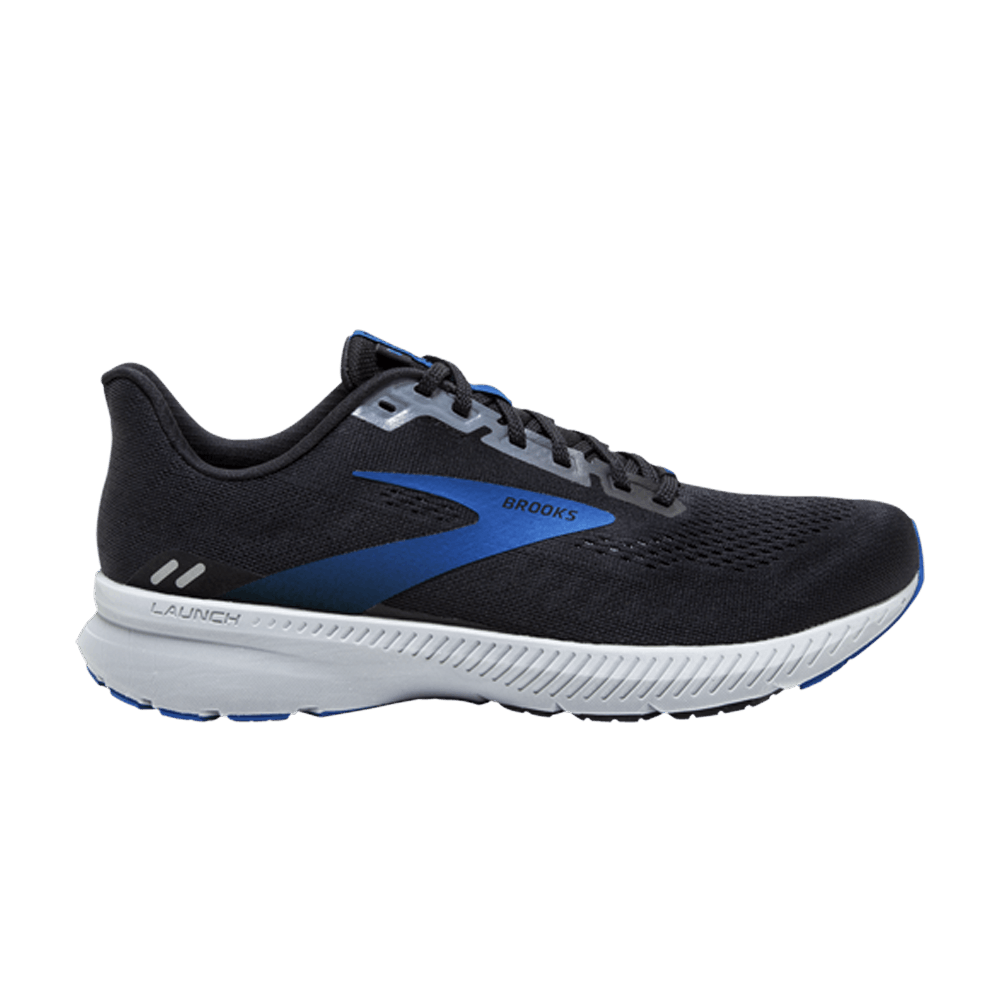 Brooks Launch 8 2E Wide 'Black Blue' 110358-2E-018