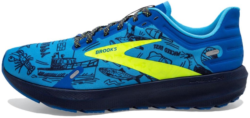 Brooks Launch 9 'Run Wicked Happy' 110386-1D-458 Buy Brooks Launch 9 'Run Wicked Happy' 110386-1D-458