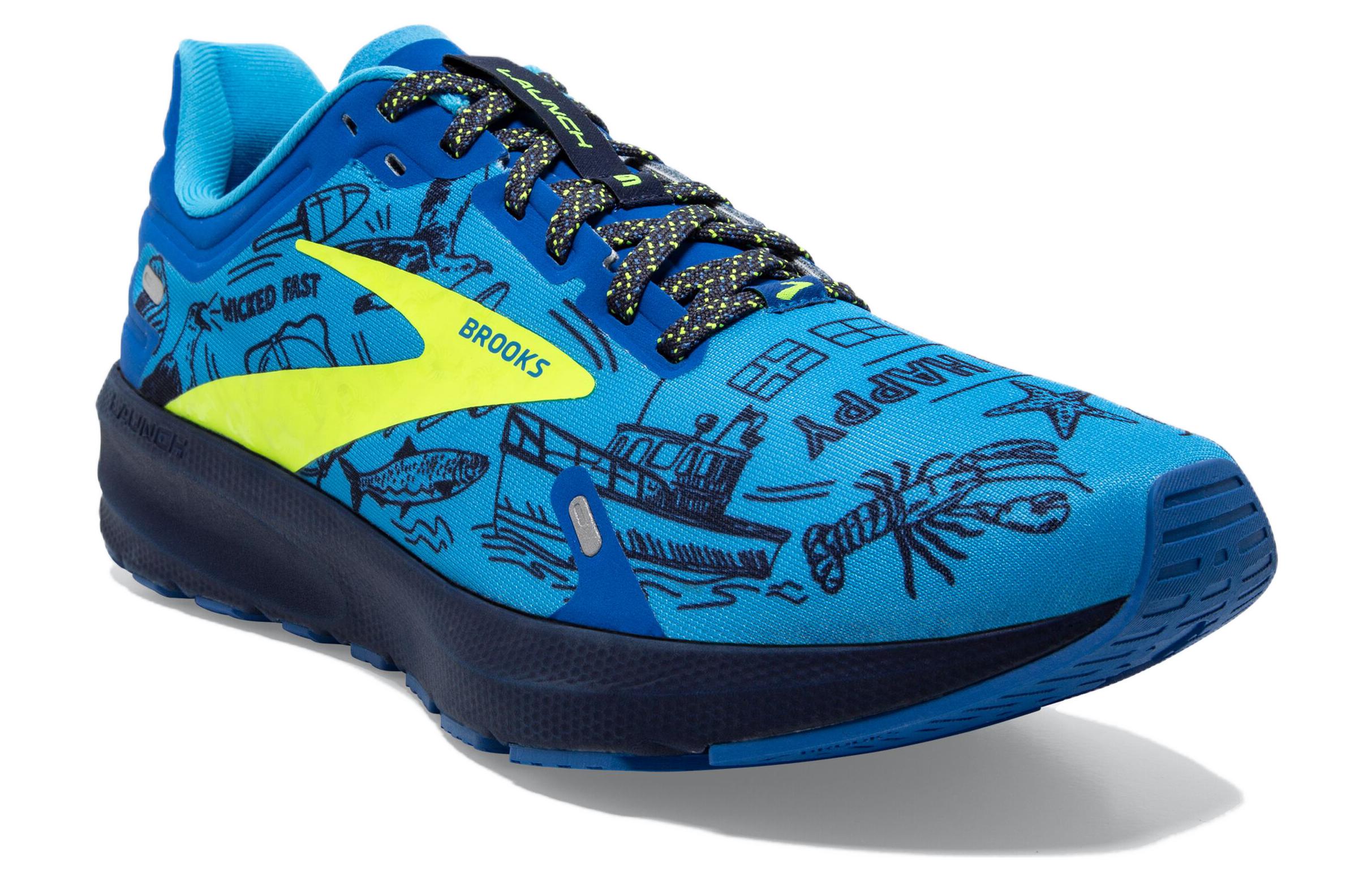 Lookbook Brooks Launch 9 ''Run Wicked Happy'' Hardloopschoenen 110386-1D-458