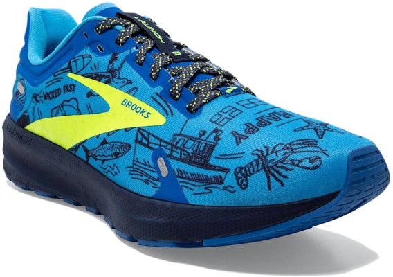 Brooks Launch 9 'Run Wicked Happy' Sepatu Lari Pria 110386-1D-458 Lookbook Brooks Launch 9 'Run Wicked Happy' Sepatu Lari Pria 110386-1D-458